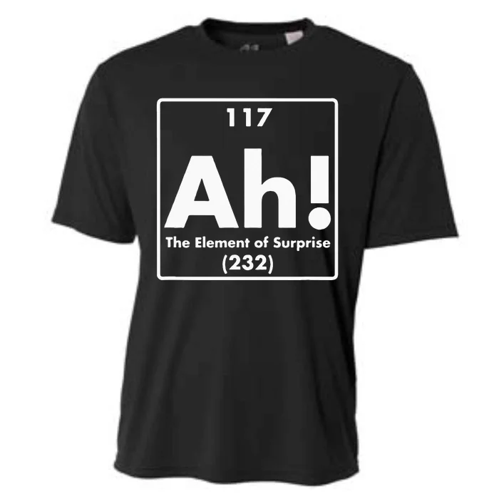 Chemist Teacher scientific Ah! The Element of Surprise Cooling Performance Crew T-Shirt