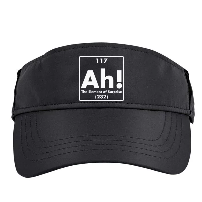 Chemist Teacher scientific Ah! The Element of Surprise Adult Drive Performance Visor