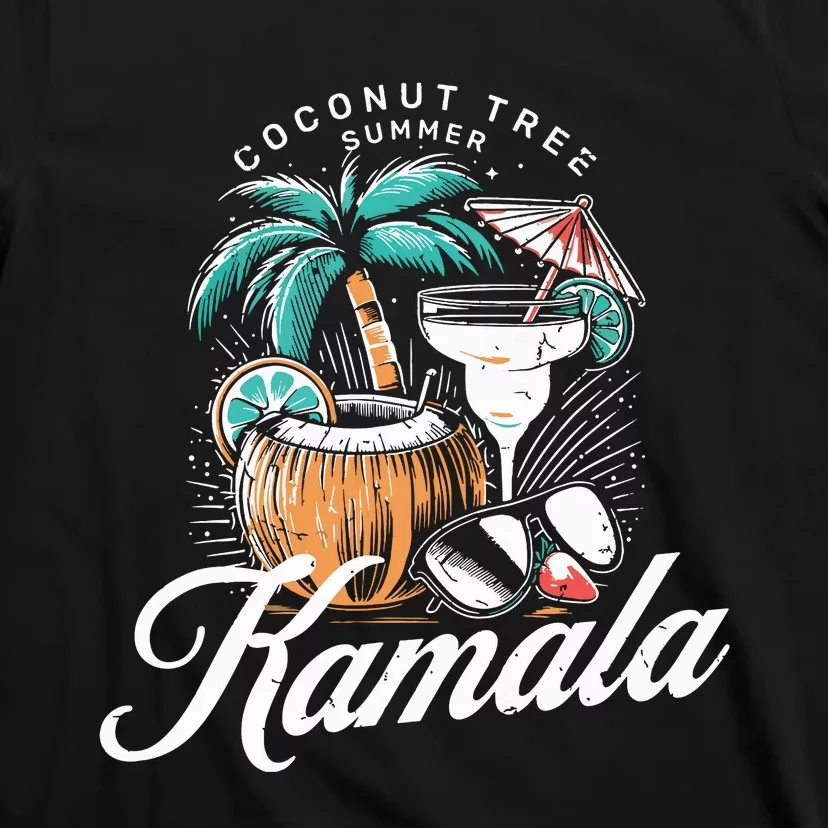 Coconut Tree Summer Vibes T-Shirt