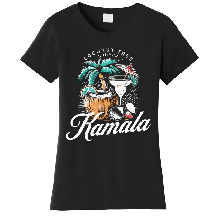 Coconut Tree Summer Vibes Women's T-Shirt