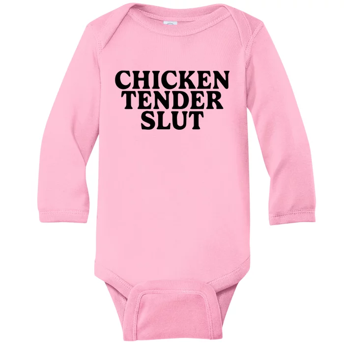 Chicken Tender Slut Baby Long Sleeve Bodysuit