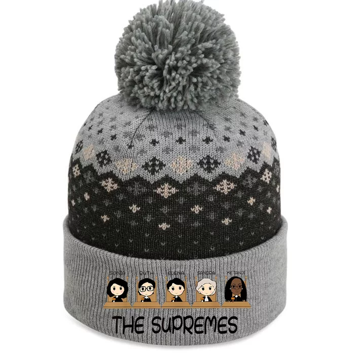 Cute The Supremes The Baniff Cuffed Pom Beanie