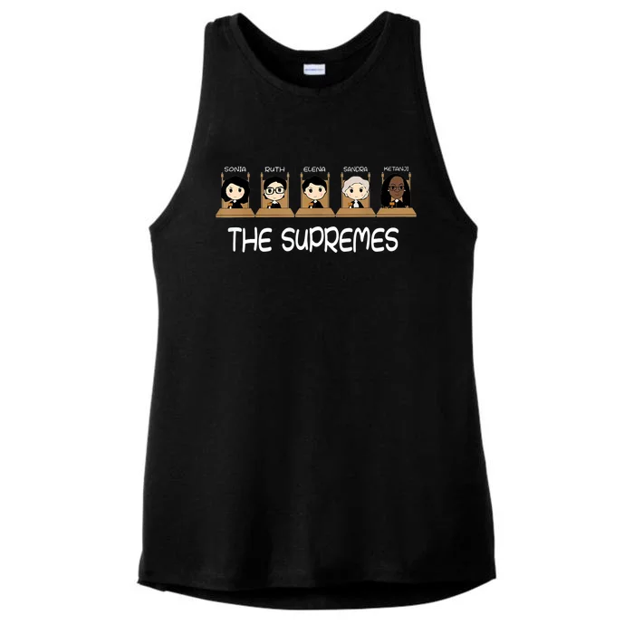 Cute The Supremes Ladies Tri-Blend Wicking Tank