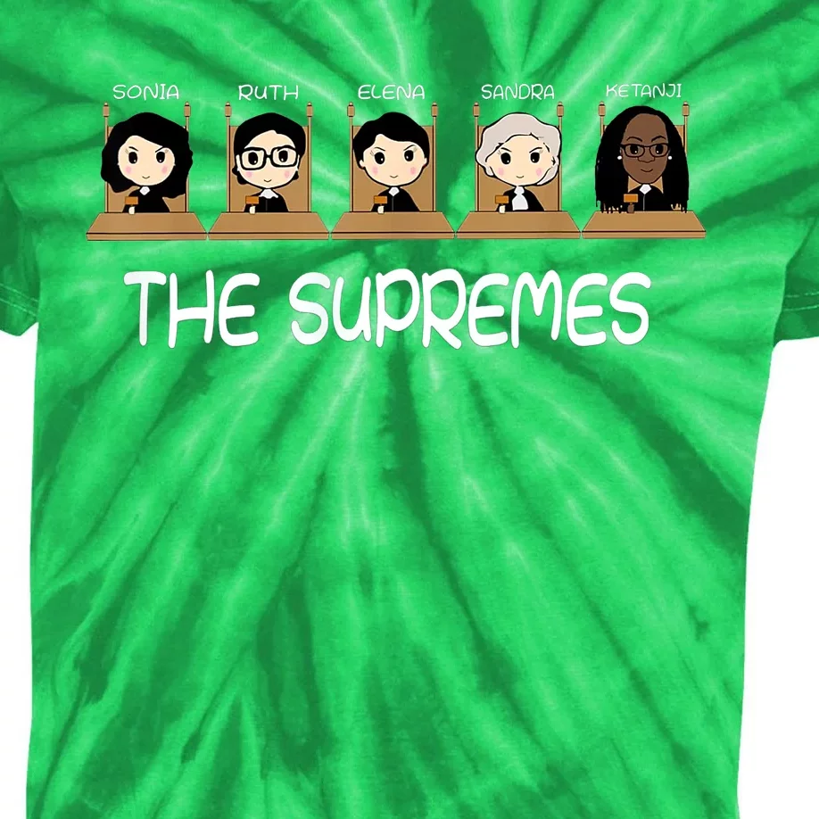 Cute The Supremes Kids Tie-Dye T-Shirt