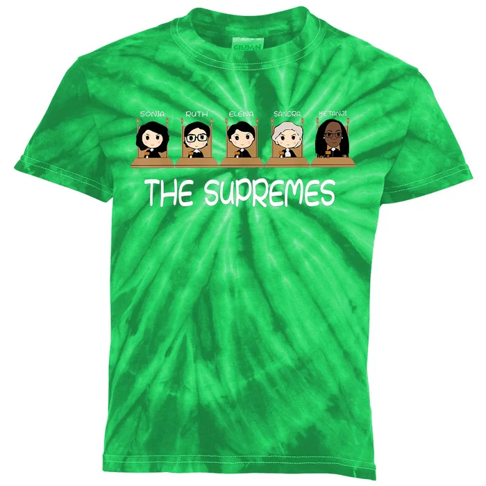 Cute The Supremes Kids Tie-Dye T-Shirt