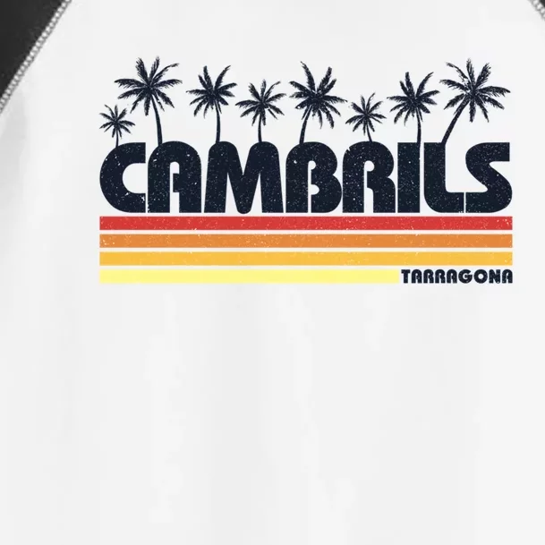 Cambrils Tarragona Spain Retro Tourism Great Gift Toddler Fine Jersey T-Shirt