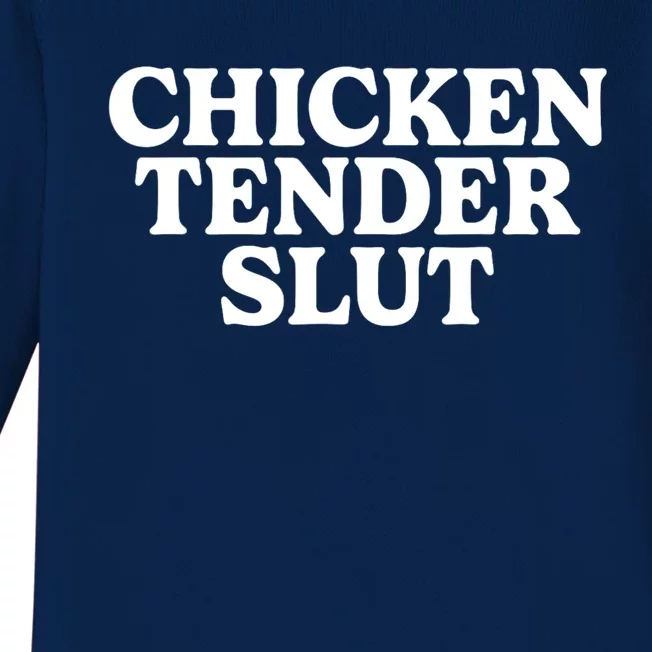 Chicken Tender Slut Baby Long Sleeve Bodysuit