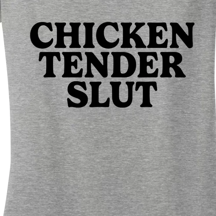 Chicken Tender Slut Women's V-Neck T-Shirt