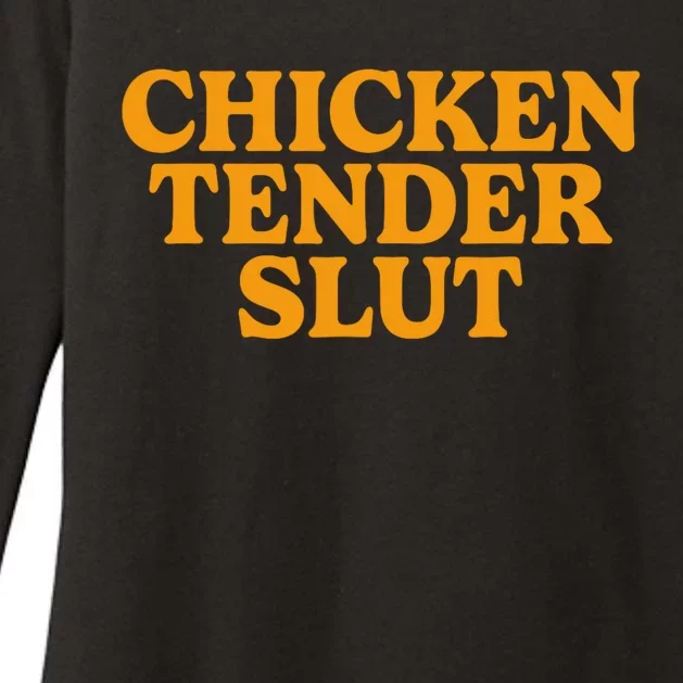 Chicken Tender Slut Womens CVC Long Sleeve Shirt