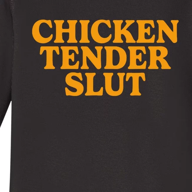 Chicken Tender Slut Baby Long Sleeve Bodysuit