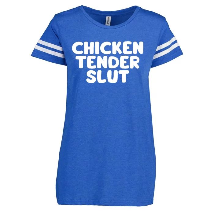 Chicken Tender Slut Enza Ladies Jersey Football T-Shirt