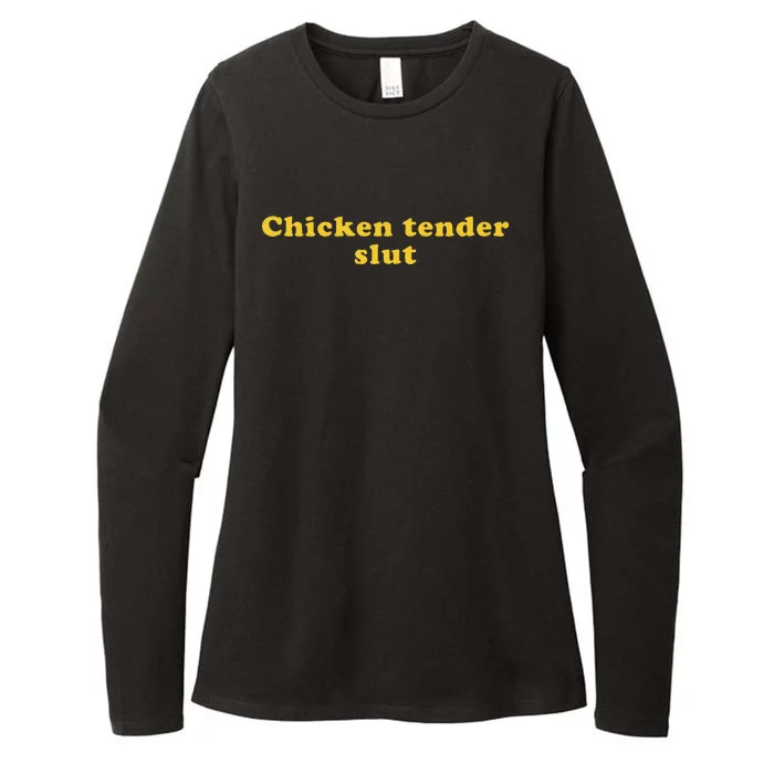 Chicken Tender Slut Womens CVC Long Sleeve Shirt