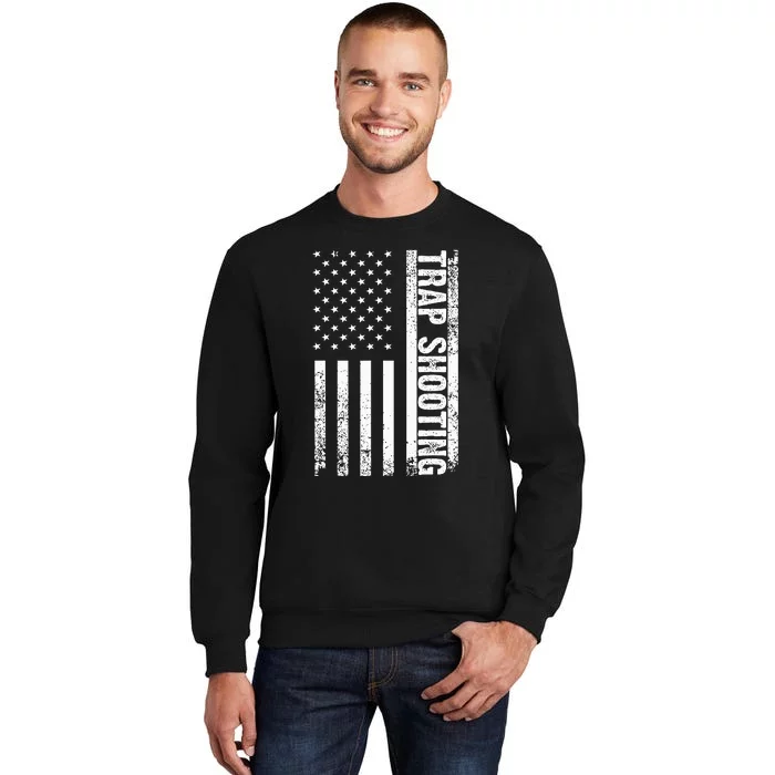 Cool Trap Shooting Art For Trap Shooter Shooting Tall Sweatshirt