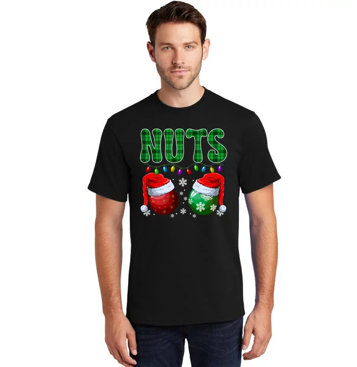 Christmas T Shirts Matching Couple Family Chestnuts Tall T-Shirt