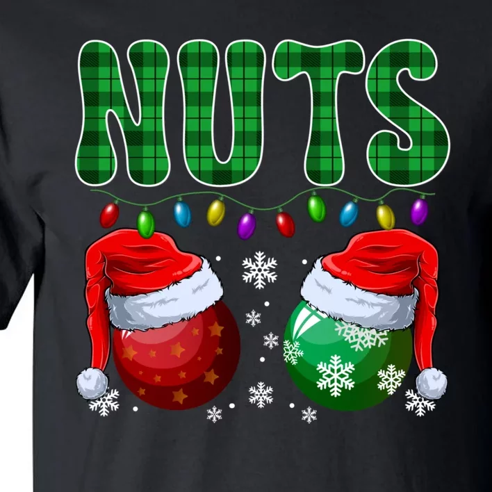 Christmas T Shirts Matching Couple Family Chestnuts Tall T-Shirt