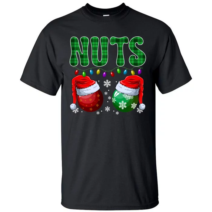 Christmas T Shirts Matching Couple Family Chestnuts Tall T-Shirt