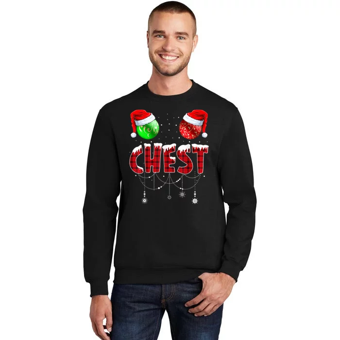 Christmas T Shirts Matching Couple Family Chestnuts Tall Sweatshirt