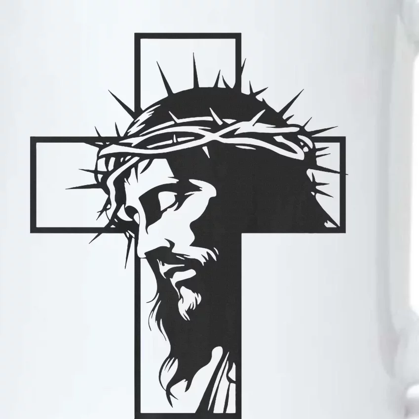 CanT Throw Stones While Washing Feet Jesus Black Color Changing Mug