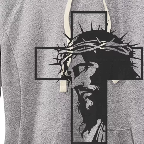 CanT Throw Stones While Washing Feet Jesus Women's Fleece Hoodie