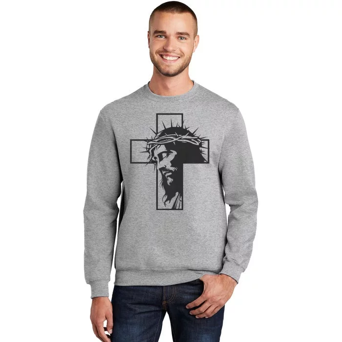 CanT Throw Stones While Washing Feet Jesus Tall Sweatshirt