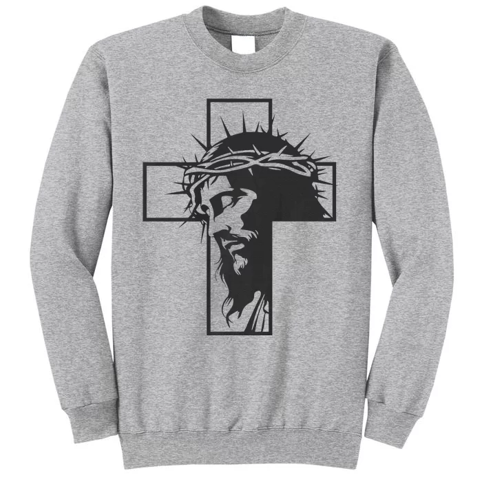 CanT Throw Stones While Washing Feet Jesus Tall Sweatshirt