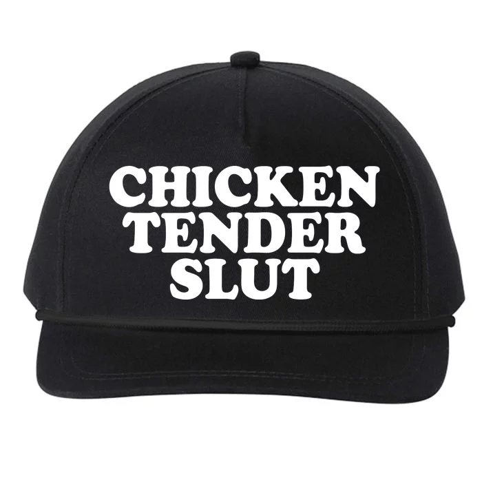 Chicken Tender Slut Funny Gift Snapback Five-Panel Rope Hat