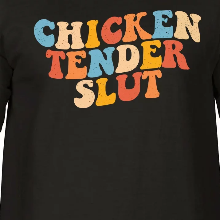 Chicken Tender Slut Retro Funny Comfort Colors T-Shirt