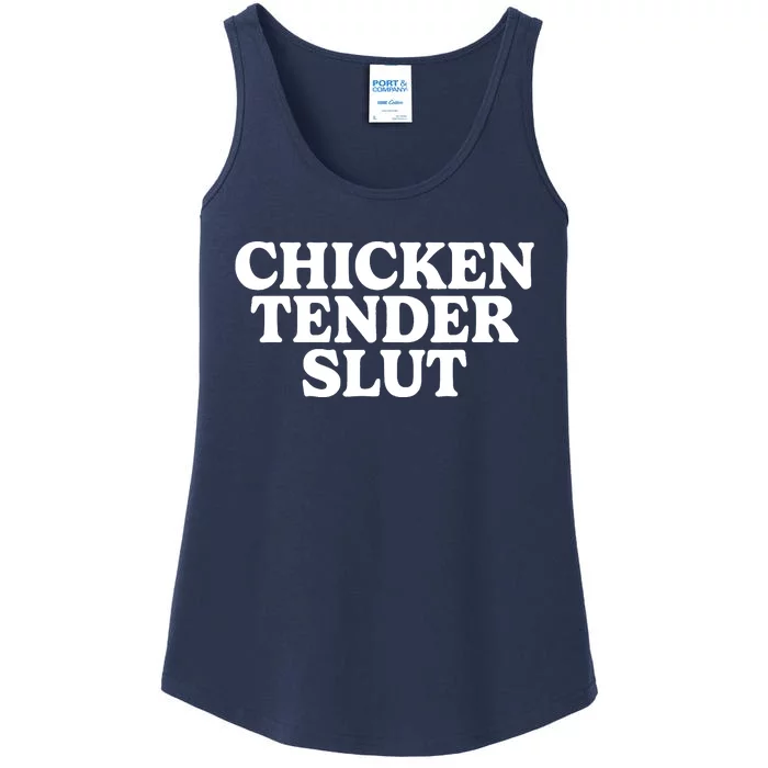 Chicken Tender Slut Ladies Essential Tank