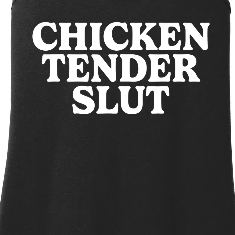 Chicken Tender Slut Ladies Essential Tank