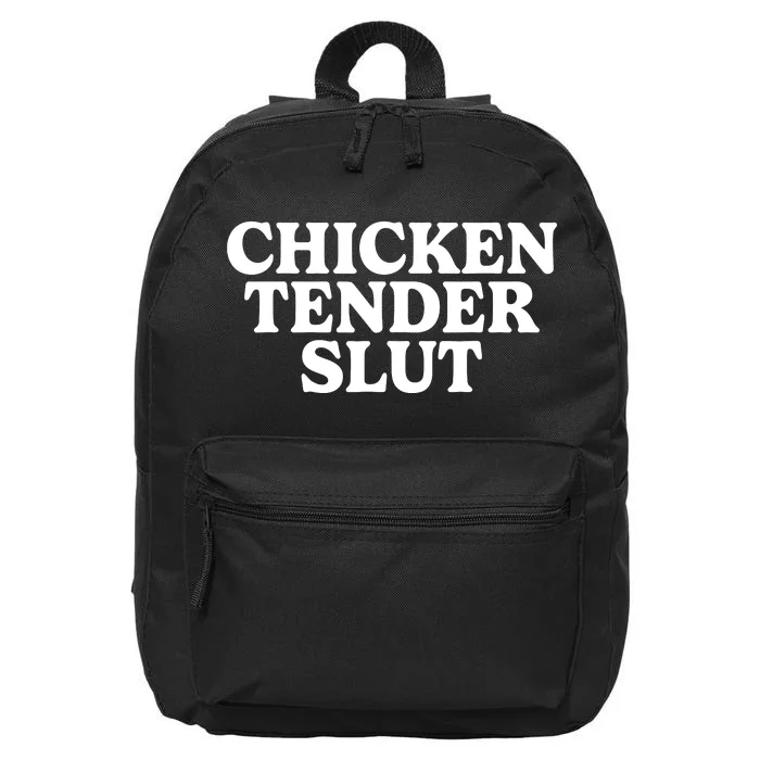 Chicken Tender Slut 16 in Basic Backpack