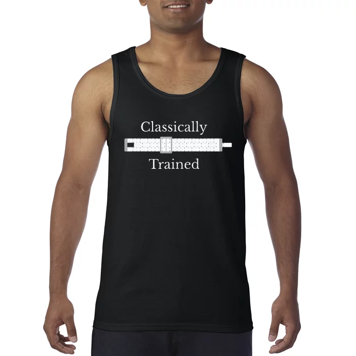 Classically Trained Slide Rule Mechanical Analog Calculator Tank Top