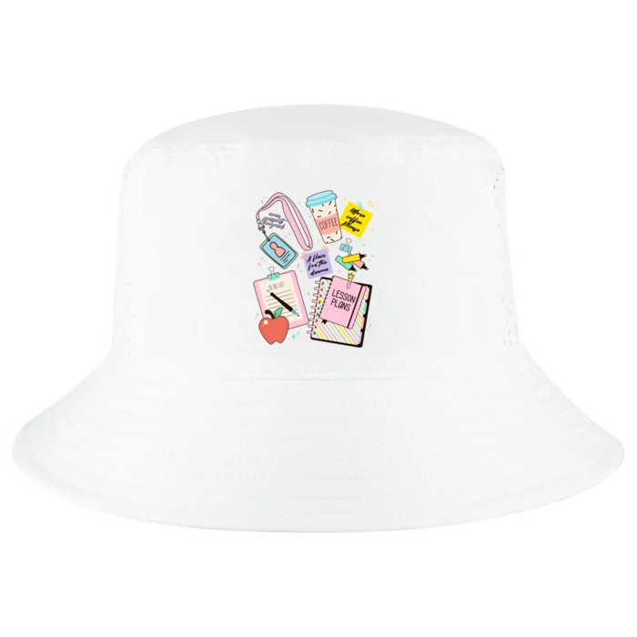 Cute Teacher Stuff School Life Cool Comfort Performance Bucket Hat