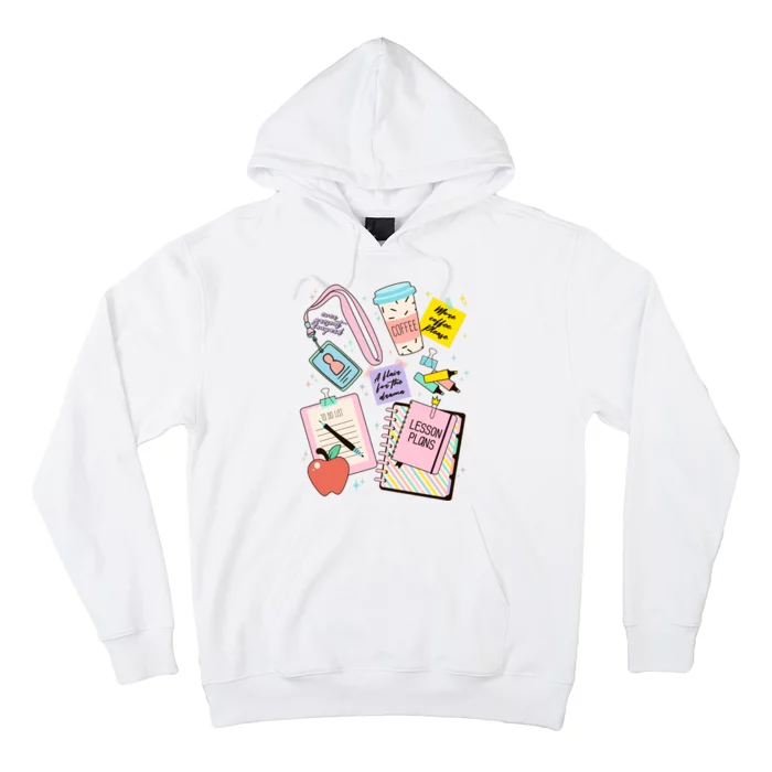 Cute Teacher Stuff School Life Hoodie