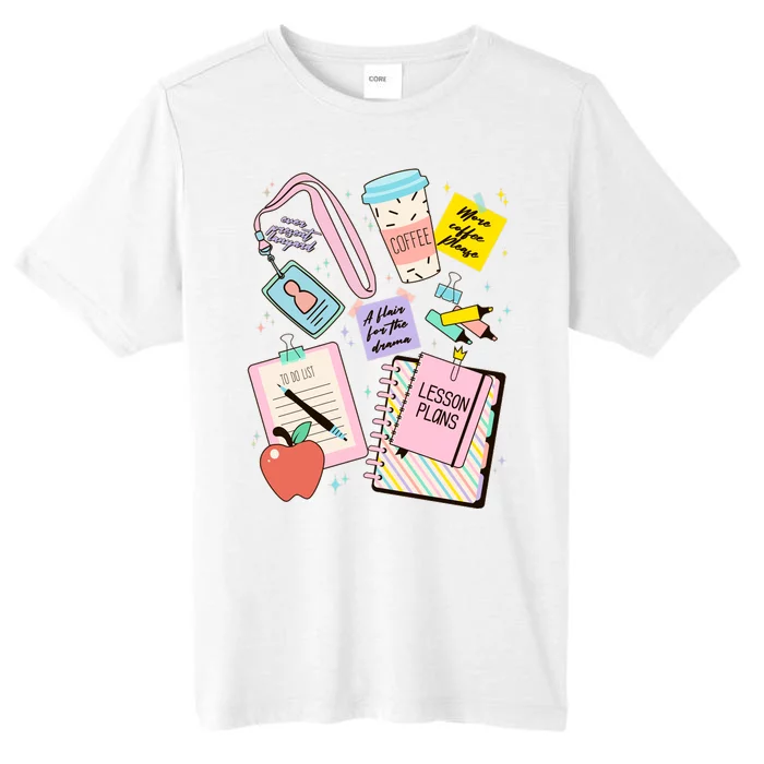 Cute Teacher Stuff School Life ChromaSoft Performance T-Shirt