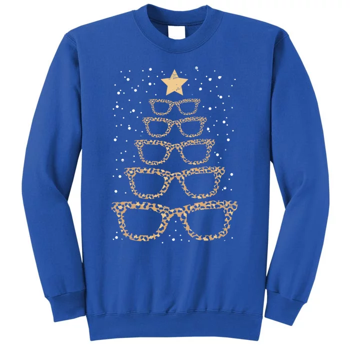 Christmas Tree Sunglasses Eyeglasses For Optometrist Xmas Cool Gift Tall Sweatshirt