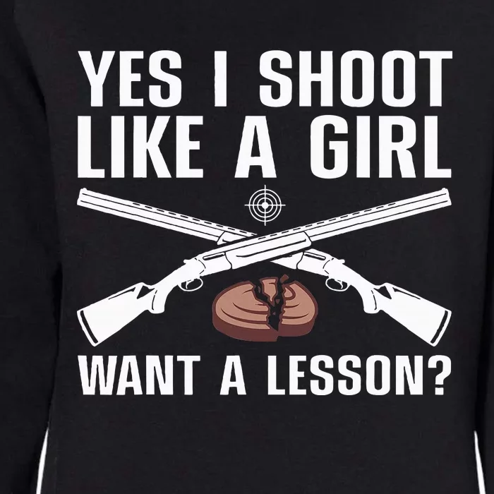 Cool Trap Shooting Mom Skeet Shooting Target Womens California Wash Sweatshirt