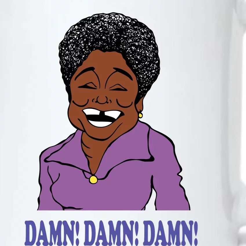 Classic TV Show Sitcom Good Times Damn Damn Damn Black Color Changing Mug