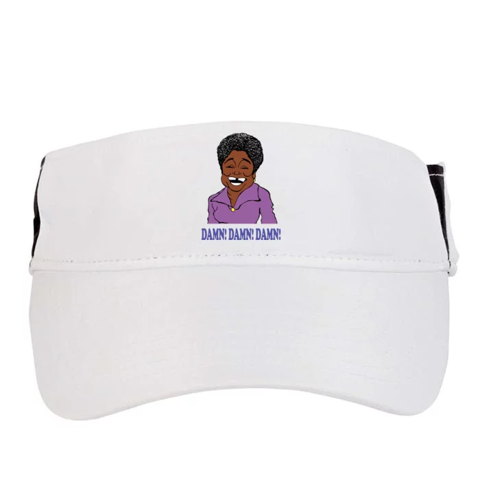 Classic TV Show Sitcom Good Times Damn Damn Damn Adult Drive Performance Visor