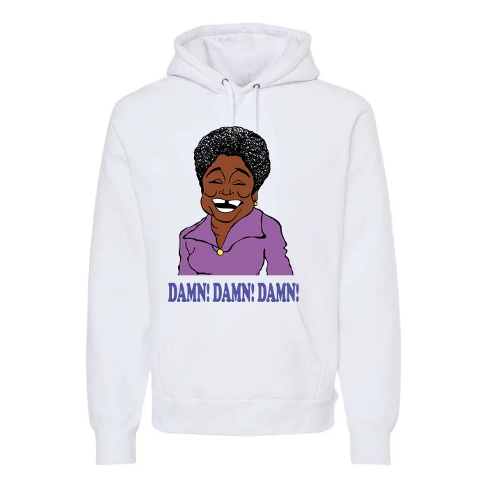 Classic TV Show Sitcom Good Times Damn Damn Damn Premium Hoodie