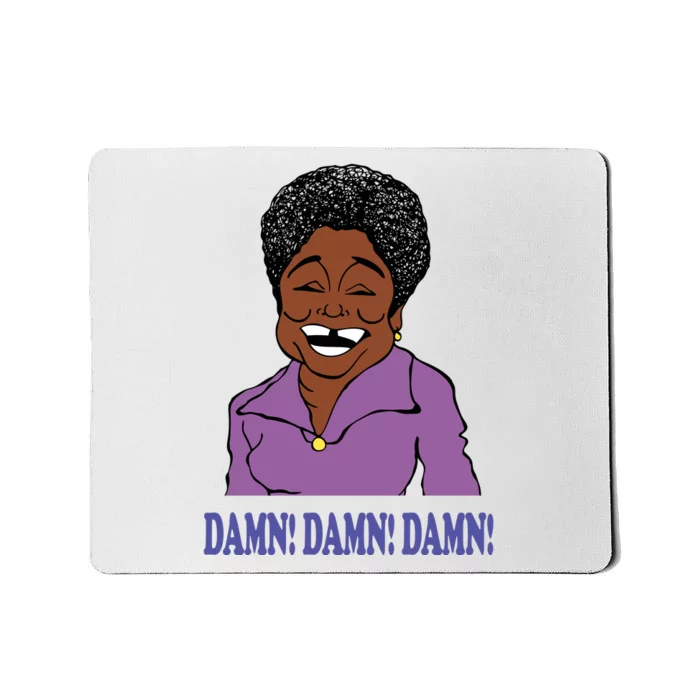 Classic TV Show Sitcom Good Times Damn Damn Damn Mousepad