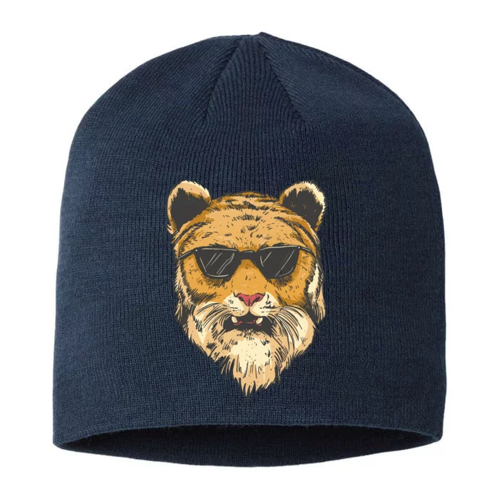 Cool Tiger Sunglasses Retro 8 1/2in Sustainable Knit Beanie