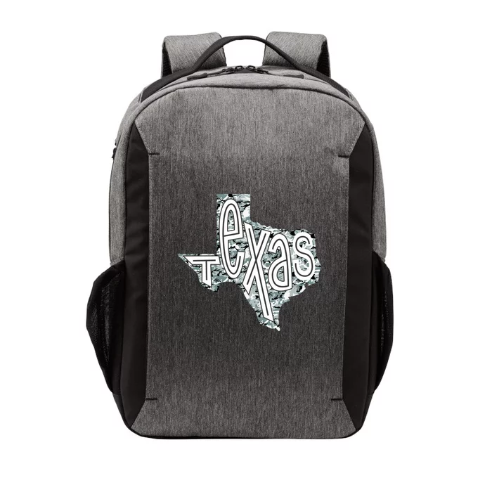 Camouflage Texas State Logo Vector Backpack