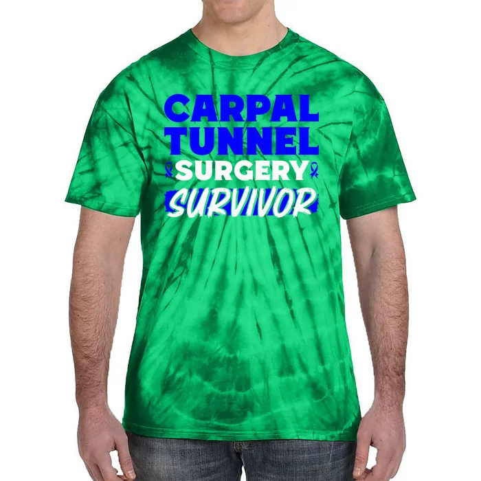 Carpal Tunnel Surgery Survivor Cts Tie-Dye T-Shirt