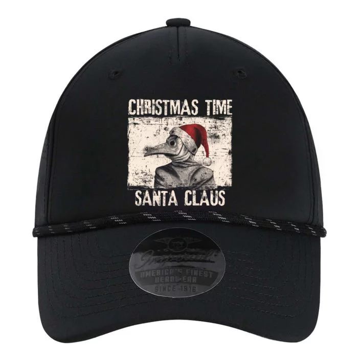 Christmas Time Santa Claus Plague Doctor Quarantine Pandemic Gift Performance The Dyno Cap