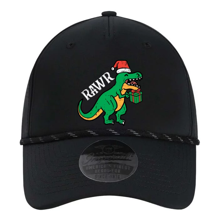 Christmas Trex Santa Rawr Cute Xmas Dino Meaningful Gift Performance The Dyno Cap