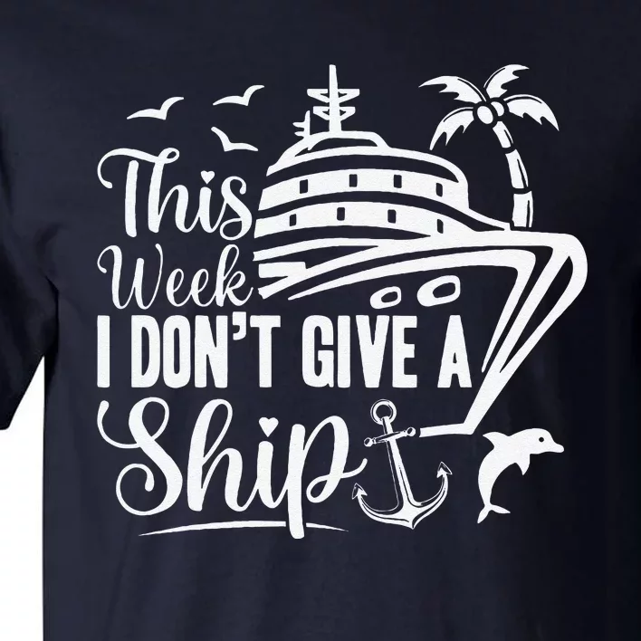 Cruise Trip Ship Summer Vacation Matching Family Group Tall T-Shirt