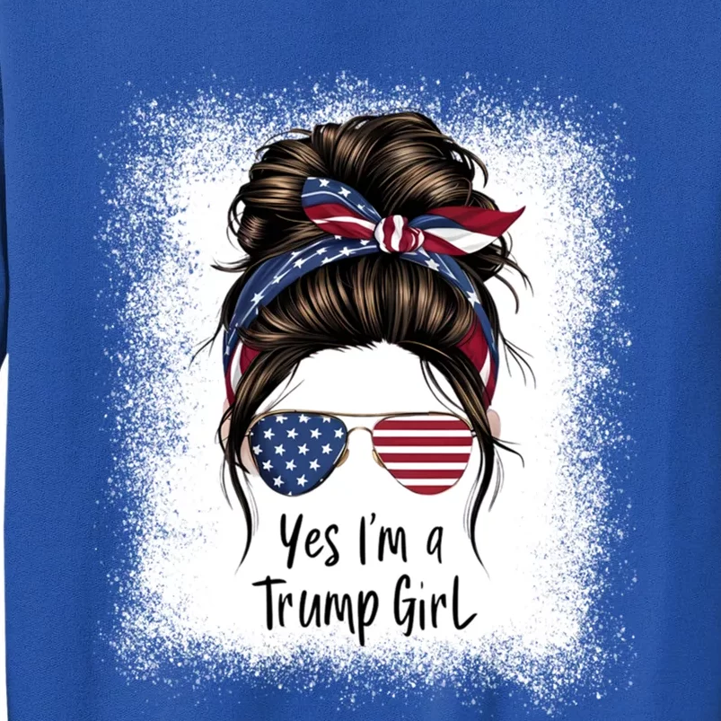 Cute Trump Saying Yes I M A Trump Gift Tall Sweatshirt