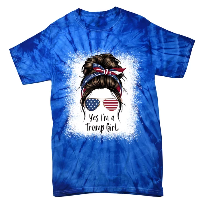 Cute Trump Saying Yes I M A Trump Gift Tie-Dye T-Shirt