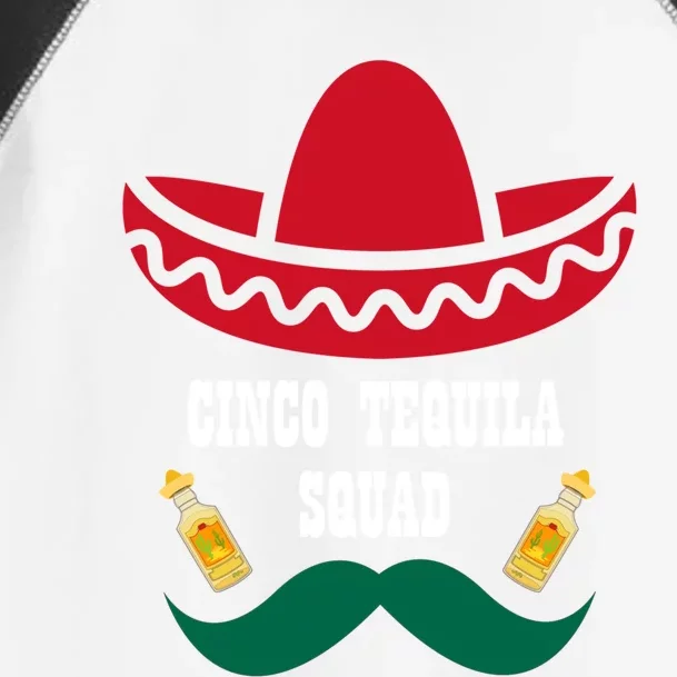 Cinco Tequila Squad Funny De Mayo Costume Cinco De O Gift Toddler Fine Jersey T-Shirt