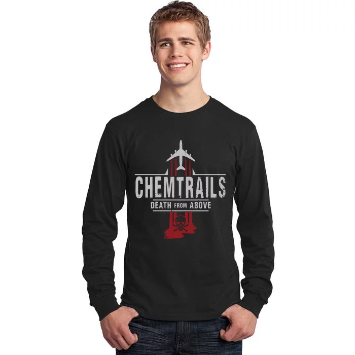 Chemtrails Top Selling Sticker Tall Long Sleeve T-Shirt